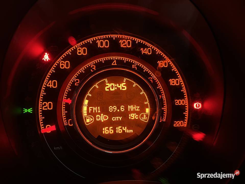 Fiat 500 312 12 2010 69KM 500 Rąbień AB