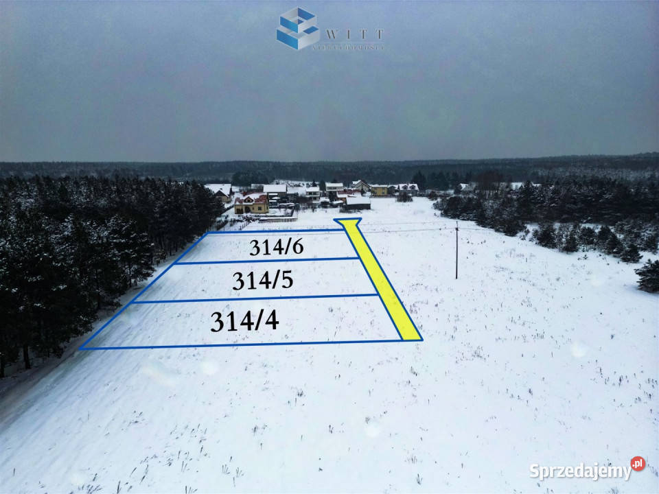 Działka 1000m2 Bryńsk 1000m2