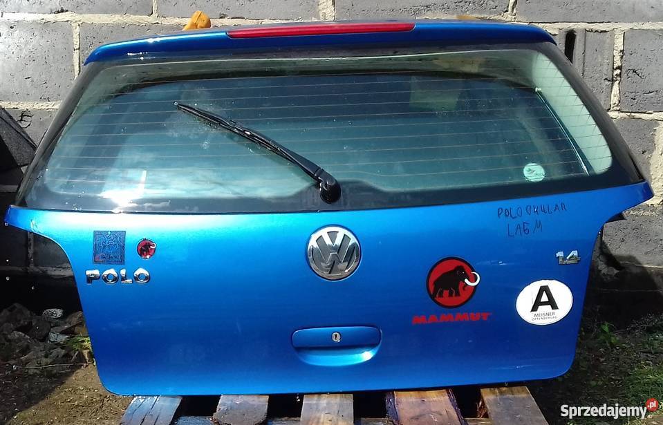 Tylna klapa VW Polo Okular Sieradz