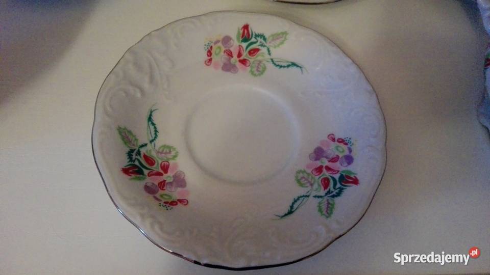 Filiżanki Fryderyka 2 stara porcelana Wałbrzych Warpechy Stare