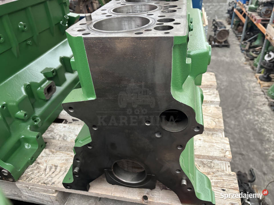 John Deere 6068 6068HL481 Blok Silnika R504850 Jastrzębniki sprzedam