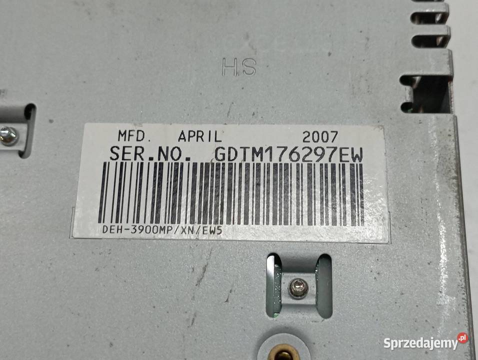 RADIO PIONEER DEH3900MP VW Volkswagen Lupo I Rok produkcji 1999 świętokrzyskie
