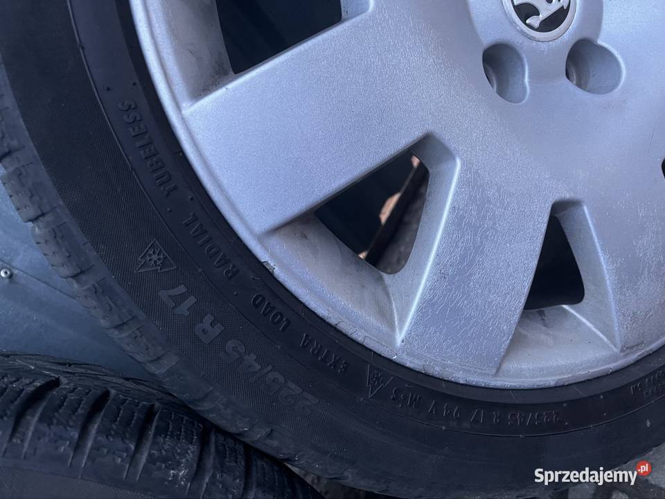 Koła skodaContinental 17 felgiopony zimowe Nysa