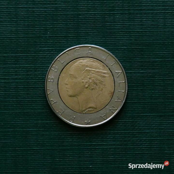 WŁOCHY 500 lirów 1986r Gliwice