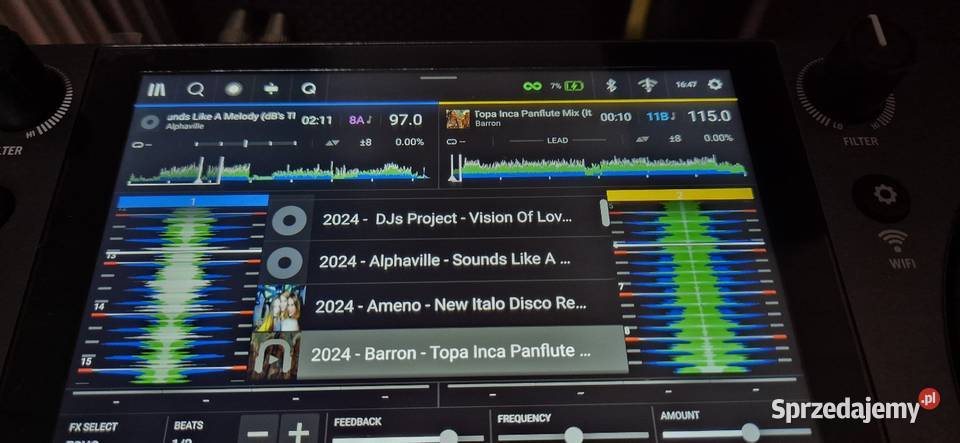 Numark mixstream pro go konsola kontroler Konin
