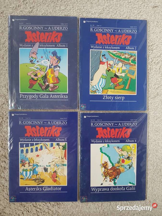 Asterix zestaw 32 albumów wydanie 2 z leksykonem pomorskie Gdynia