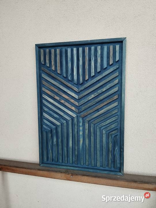 Obraz panel dekoracja przestrzenna z drewna Gdynia