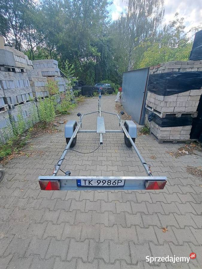 Sprzedam przyczepę podłodziową niewiadów p415