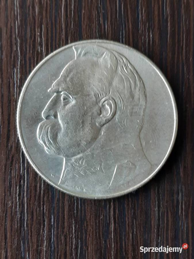 II RP 10 złotych Józef Piłsudski 1937 super stan Numizmatyka kujawsko-pomorskie Potulice