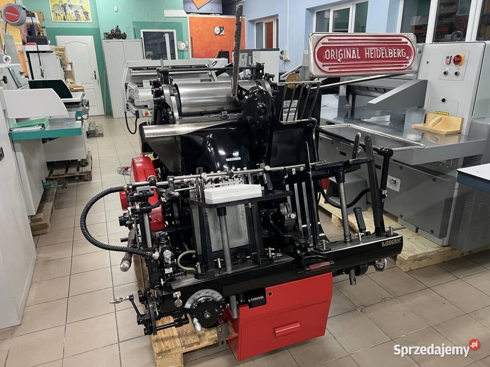 Automat do sztancowania Original Heidelberg GT Produkcja Radom sprzedam