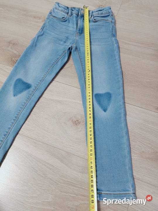 Spodnie jeansowe dziewczęce slim fit 116 Płock sprzedam