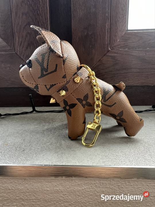 Louis vuitton keychain breloczek piesek bulldog sprzedam