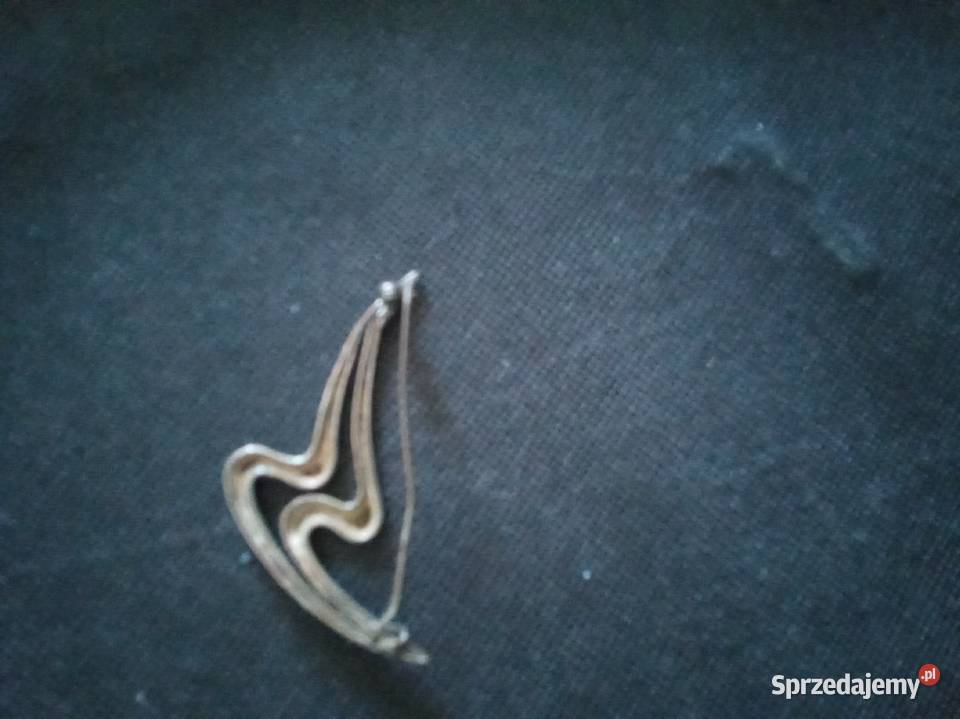 Srebrna broszka w secesyjnym stylu próba 925 srebro Broszki Warszawa