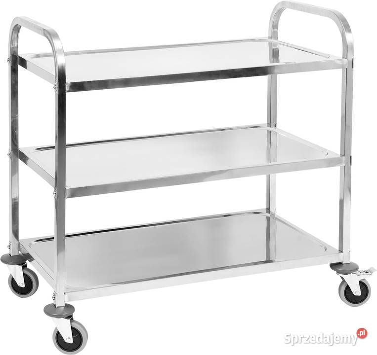Wózek kelnerski 3 półki 135 stal nierdzewna YATO Gastronomia Częstochowa