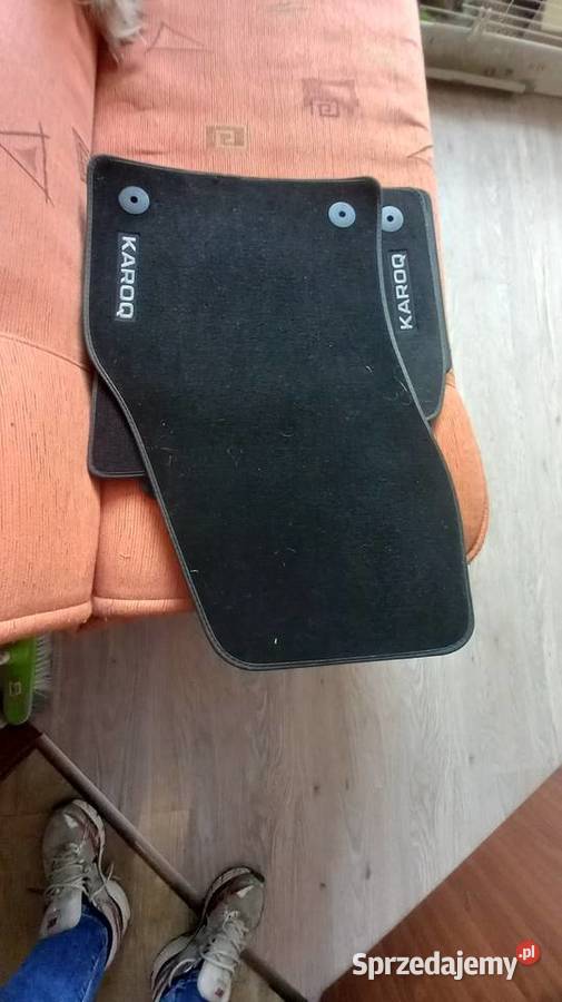 Dywaniki welurowe Sloda Karoq osobowe wielkopolskie sprzedam