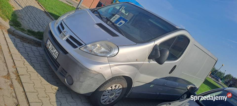 Nissan Primastar 20 Diesel 2007 3osobowy Hak Wrocław