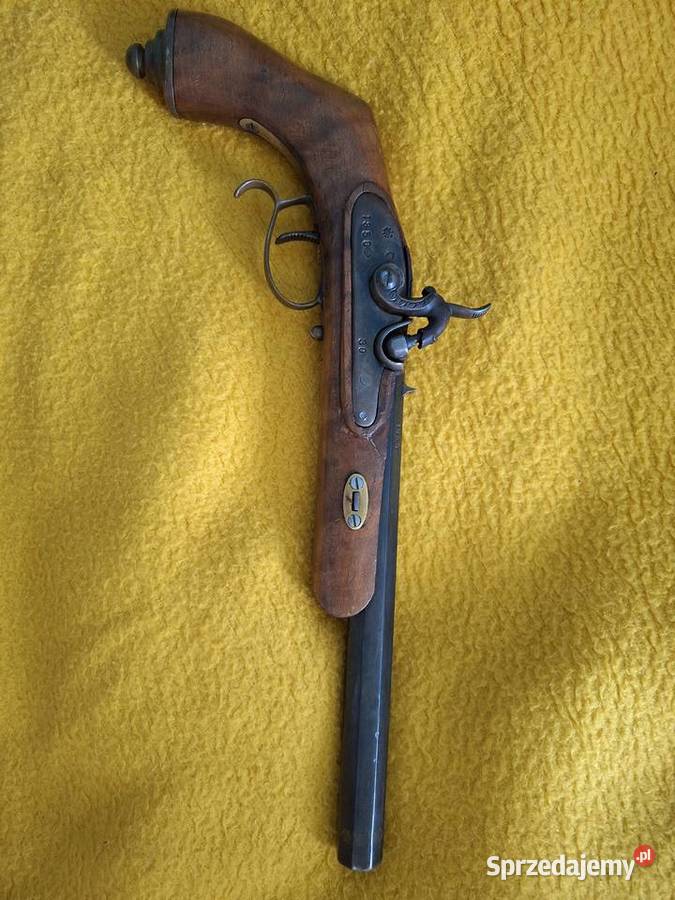 Pistolet Kapiszonowy ELG kaliber 44 Tuchola