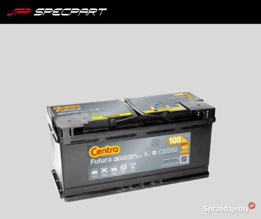 Centra FUTURA 100Ah 900A Lublin