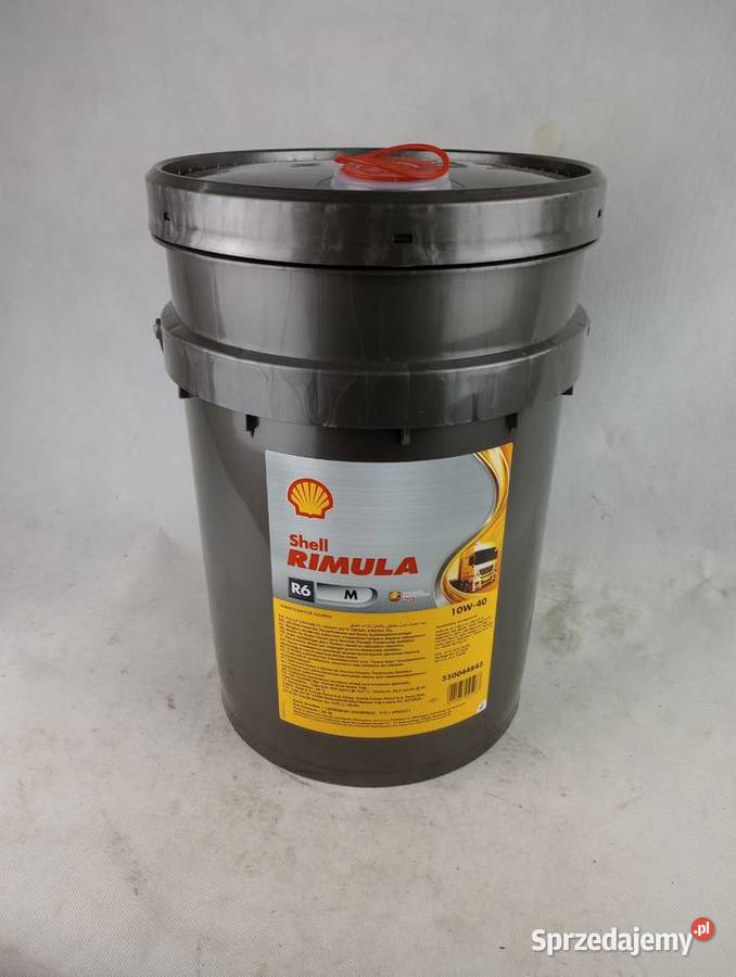 Shell Rimula R6M 10W40 20L syntetyk nieuszkodzony Józefin sprzedam