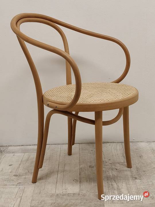 krzesło model Thonet gięty buk siedzisko Radomsko