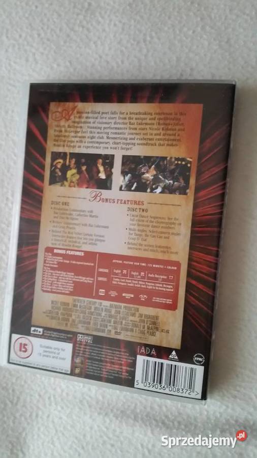 Moulin Rouge 2001 2 Disc Box Set DVD Video Filmy Puławy