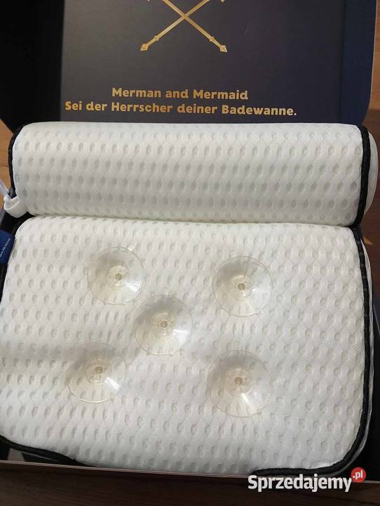 Poduszka do kąpieli wanny spa MERMAN MERMAID lubelskie Hrubieszów