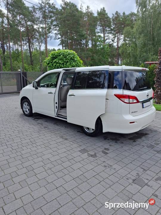 nissan quest 7 osób bezwypadkowy mazowieckie Ostrów Mazowiecka