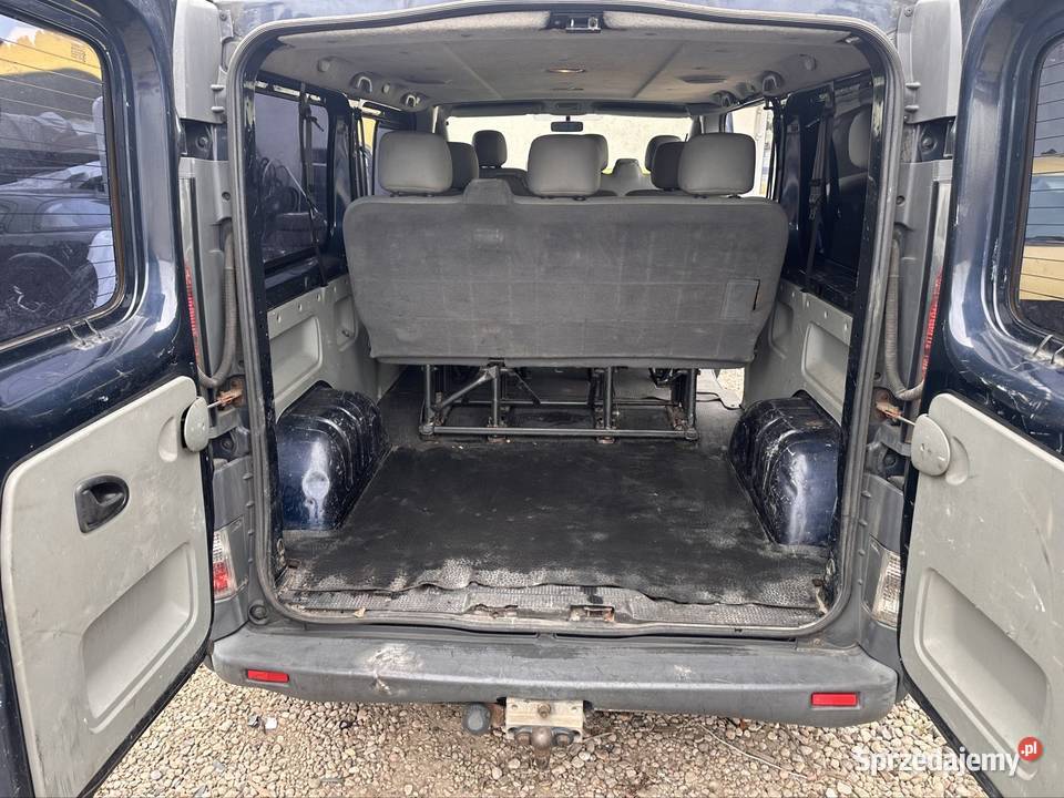 Renault Trafic 19 dci długi L2H1 klima hak 9 CD Motoryzacja Zbąszyń