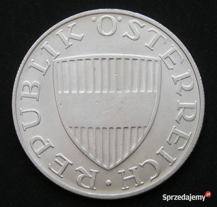 Austria 10 schilling 1973 SREBRO Łódź