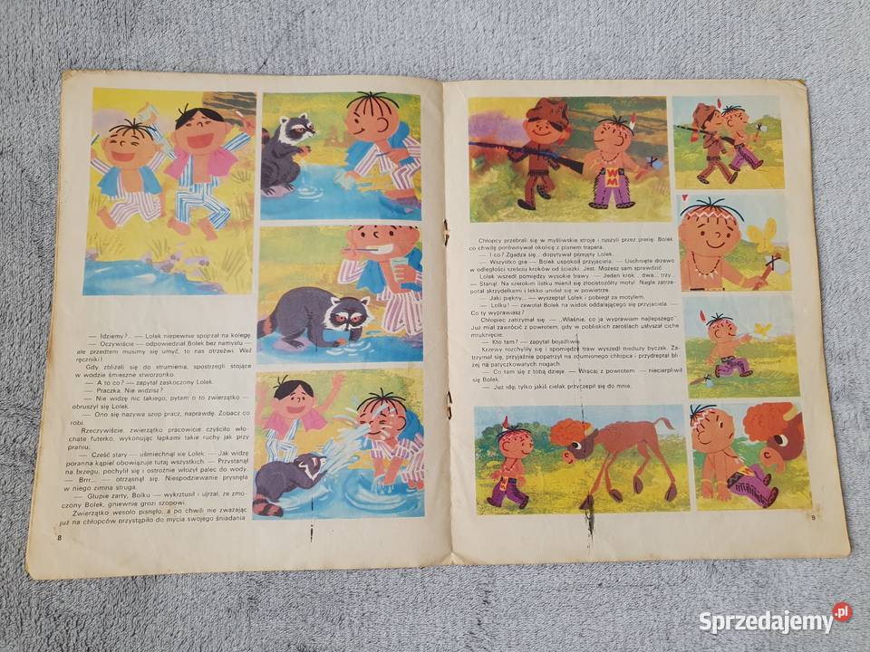 Biblioteka Przygód Bolka i Lolka komiks z 1975 pomorskie Gdynia