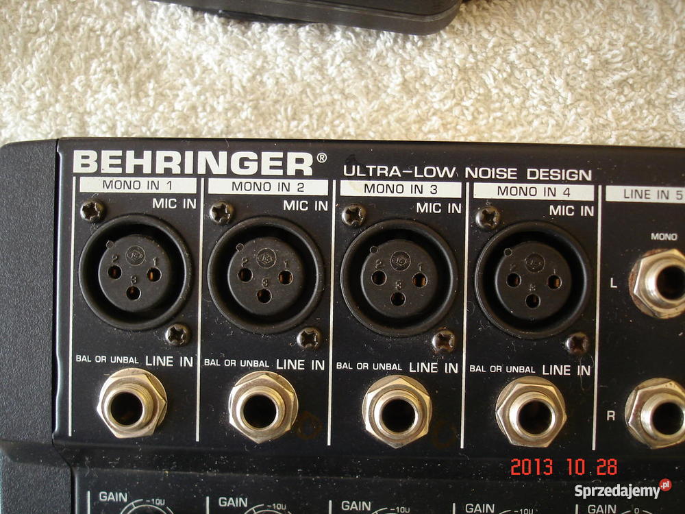 BEHRINGER EURORACK MX 1602 A łódzkie Pabianice
