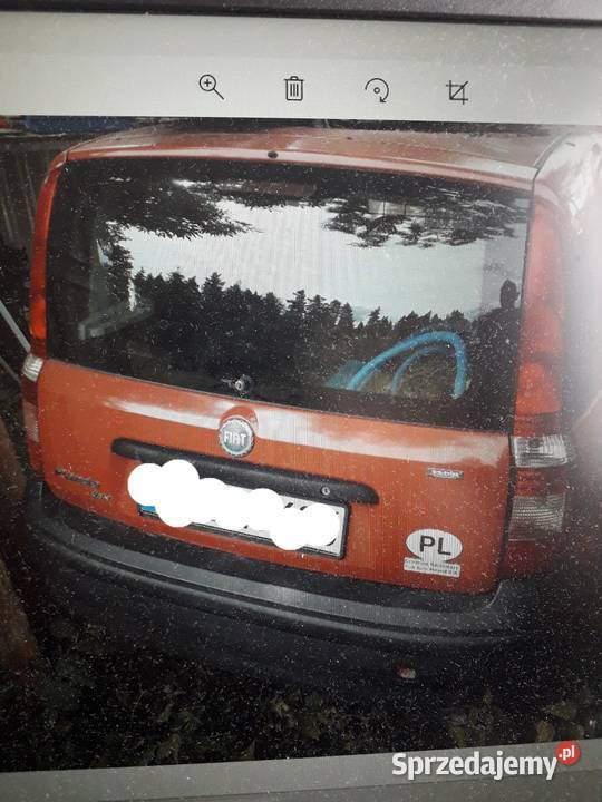 Klapa tylna Fiat Panda II Klapy bagażnika Szklarki