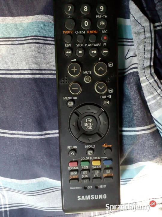 Oryginalny z podświetlaniem klawiszy pilot do TV mazowieckie Warszawa