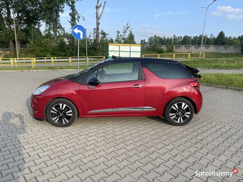 Ds automobiles Citroen Ds3 cabrio 16Hdi idealny elektryczne lusterka świętokrzyskie Brzezinki