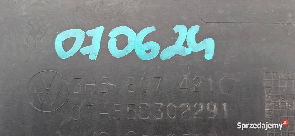 VW GOLF VIII 8 HB ZDERZAK TYŁ TYLNY PDC ORYGINAŁ osobowe