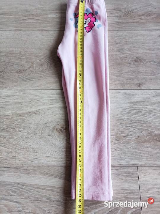 Legginsy dziewczęce ocieplane różowe 98104 Rozmiar 98 mazowieckie Płock