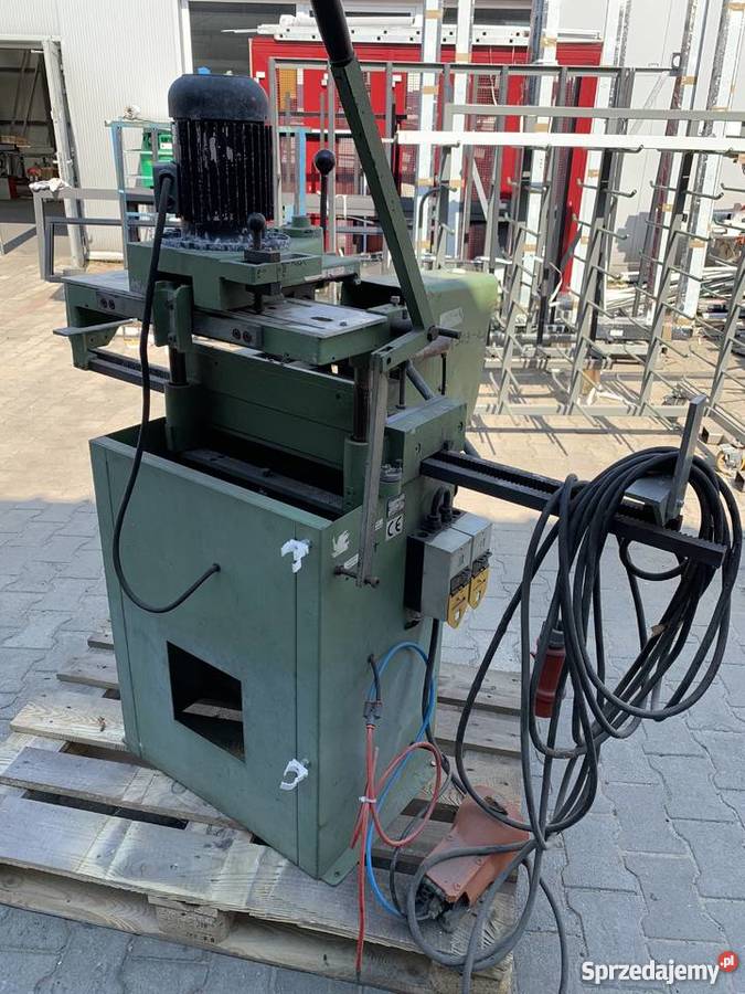 Klamkownica Frezarka do otworowania klamek PCV Sieradz