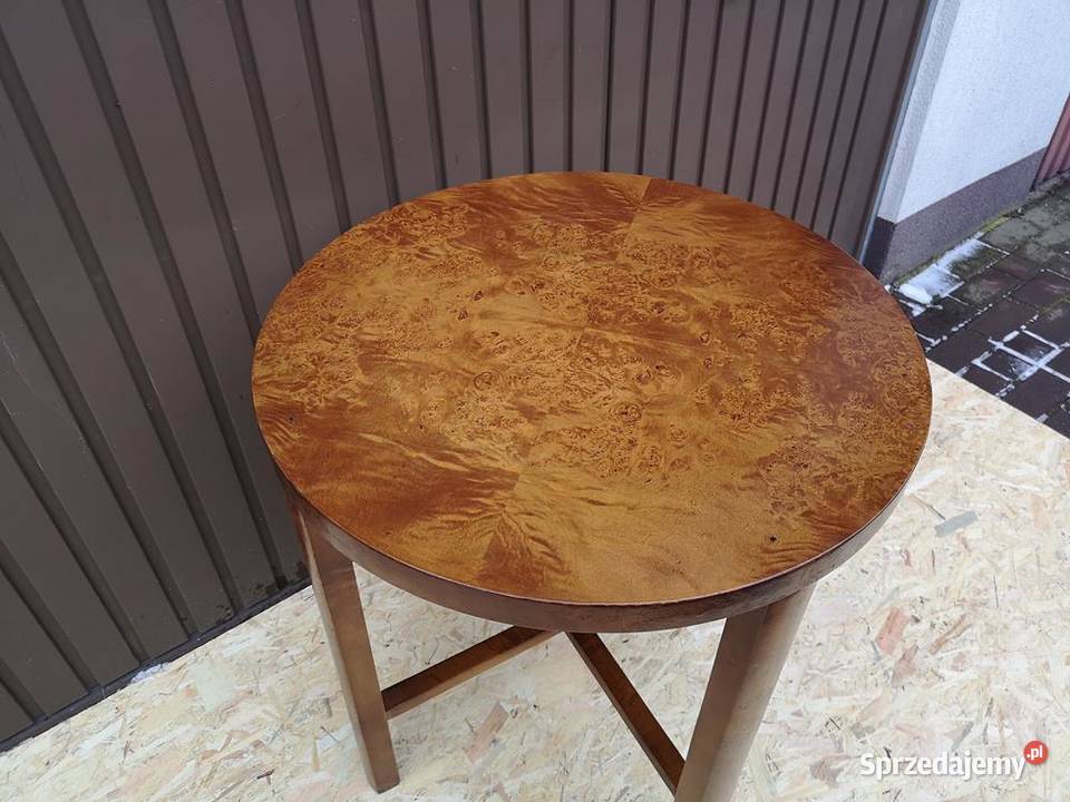 Stolik Ława Okrągły ARTDECO Antyk Stary wielkopolskie Swarzędz sprzedam