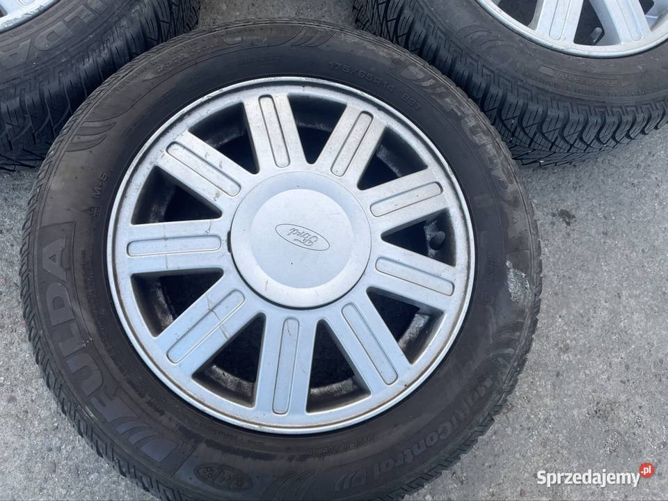 Koła 4x108 felgi aluminiowe 14 ford fiesta mk6 Samochodowe Szczecin