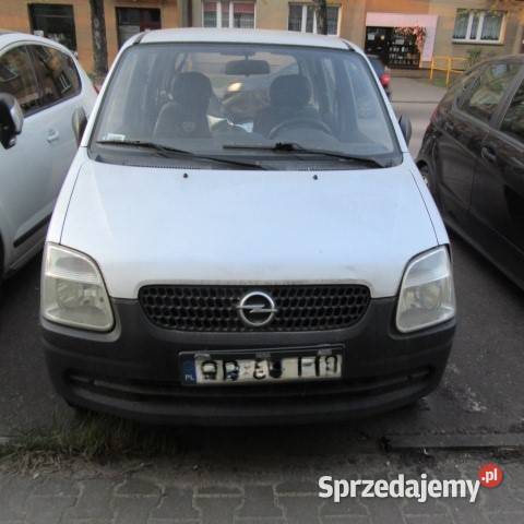 Opel Agila 2003r 10 srebrny metalic rejestracja Ruda Śląska