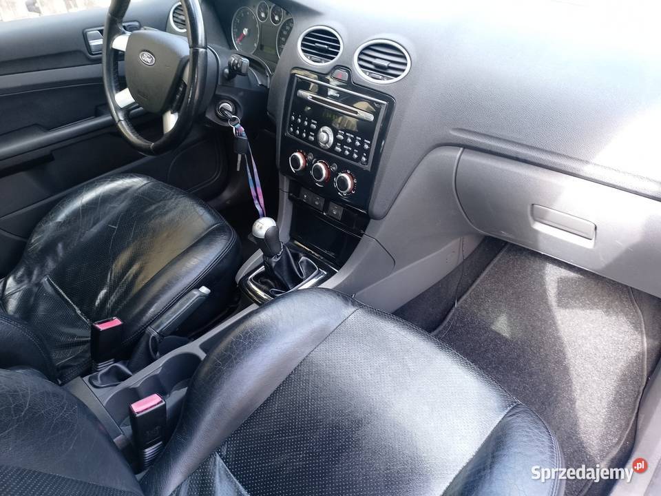 Ford Focus MK2 16 bg skóry hak Sony centralny zamek Focus śląskie