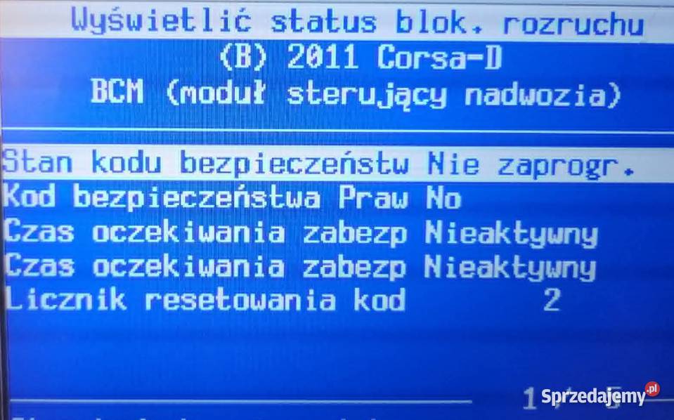 BCM Opel Corsa D 13321078 AQ Wylogowany śląskie Mysłowice