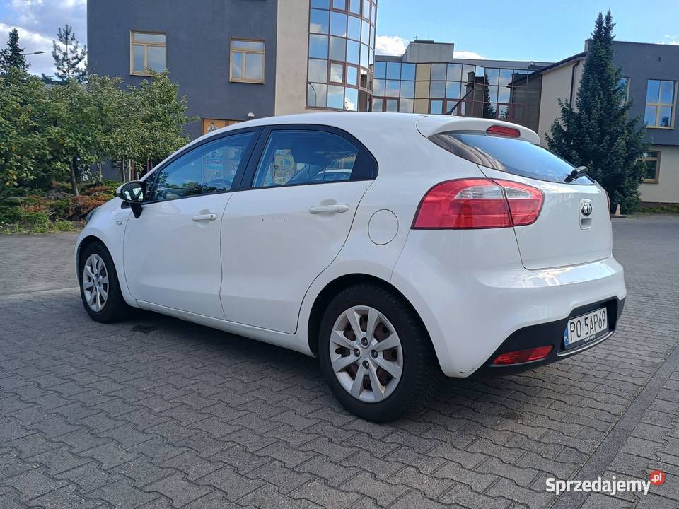 Kia Rio 12 2014 benzyna LPG ABS wielkopolskie Poznań