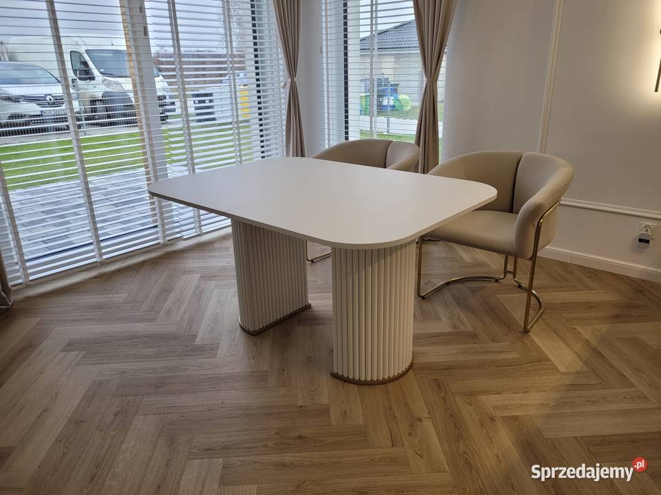 Stół z lamelami LORIS BLAT R200 AKANT Meble małopolskie Gierałtowiczki sprzedam