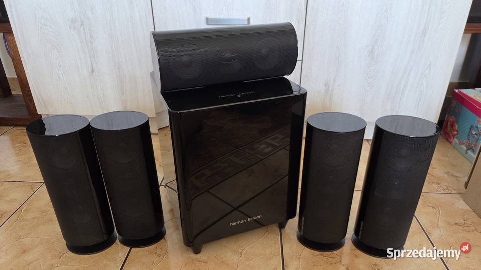 Głośniki Harman Kardon 51 z subwooferem Słuchawki i głośniki Toruń sprzedam