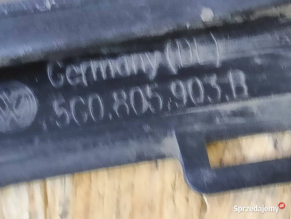 Listwa Spoiler Zderzaka Przedniego Lewy Vw Golf wielkopolskie Pleszew sprzedam