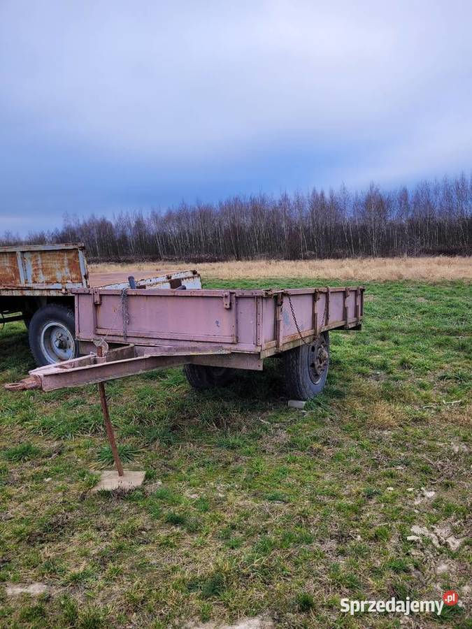 Przyczepa jednoosiowa bietka dwukółka Przyczepy rolnicze Rzeszów