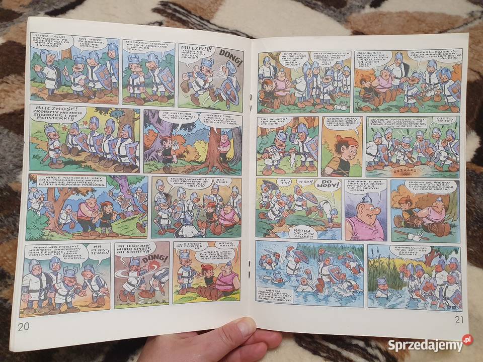 Kajko i Kokosz Wielki Turniej wydanie 2 1986 Komiksy pomorskie Gdynia