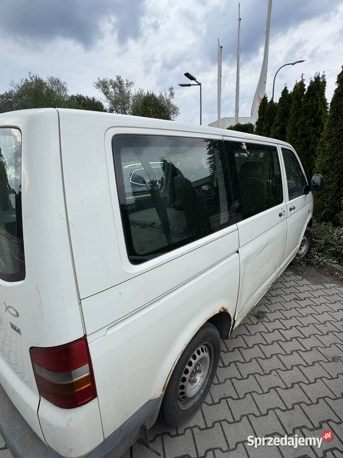 Volkswagen Transporter T5 19 TDI fvat nieuszkodzony Warszawa