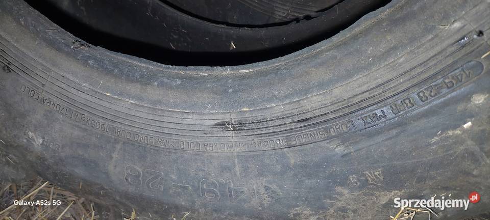 opony do traktora 149 28 do URSUSA C360 trzy opolskie Zalesie Śląskie sprzedam